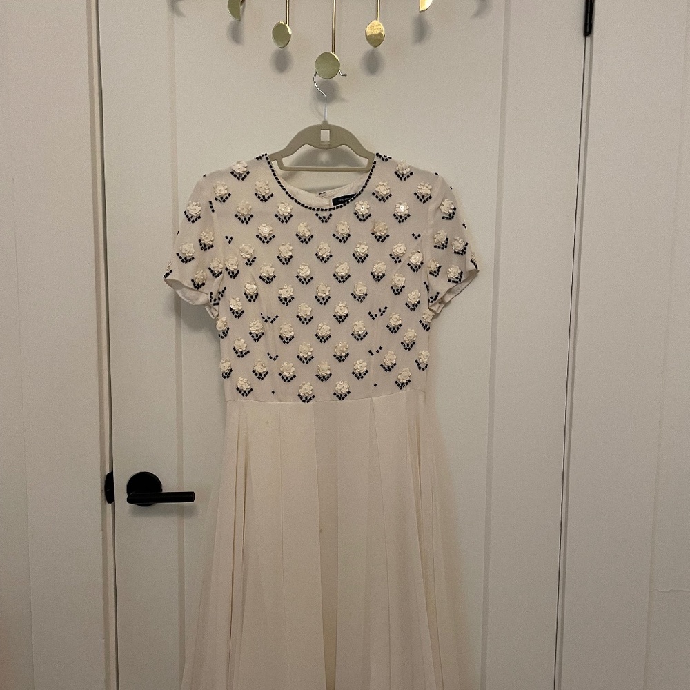 French Connection Beaded Cocktail Dress - perfect for engagement party!